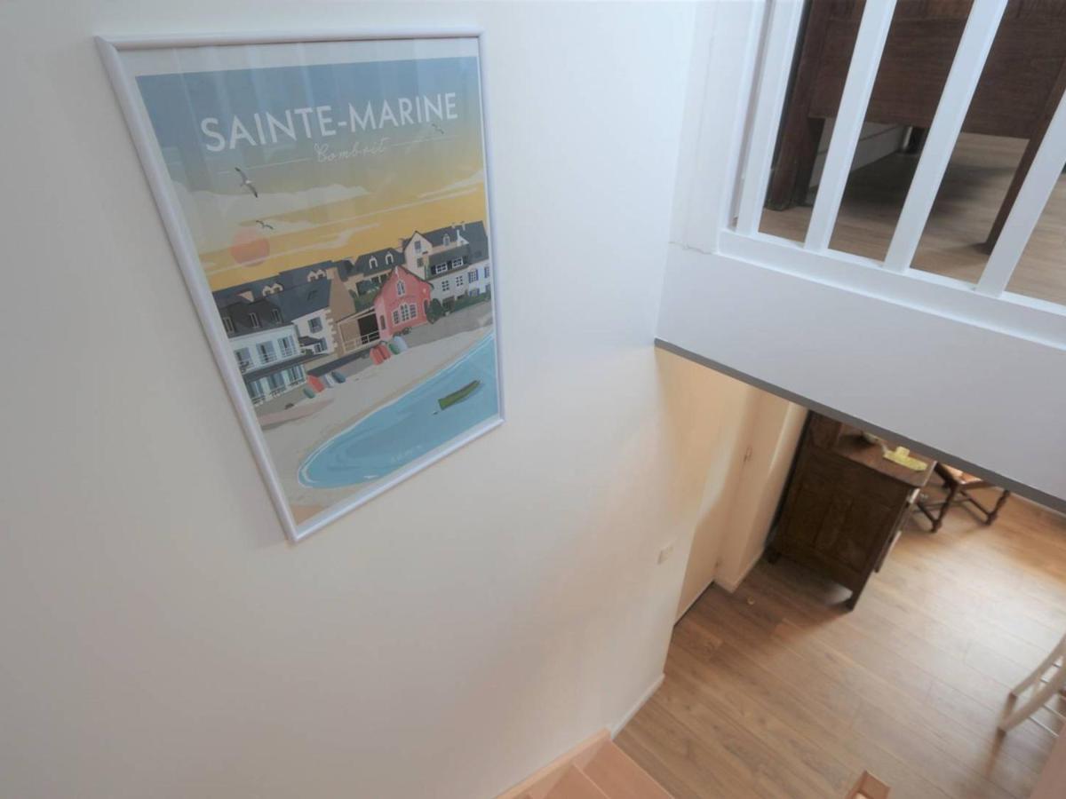 شقة Combrit Sainte-Marine: T2 Duplex Renove Avec Jardin Prive Et Vue Sur Port - Fr-1-481-91 المظهر الخارجي الصورة